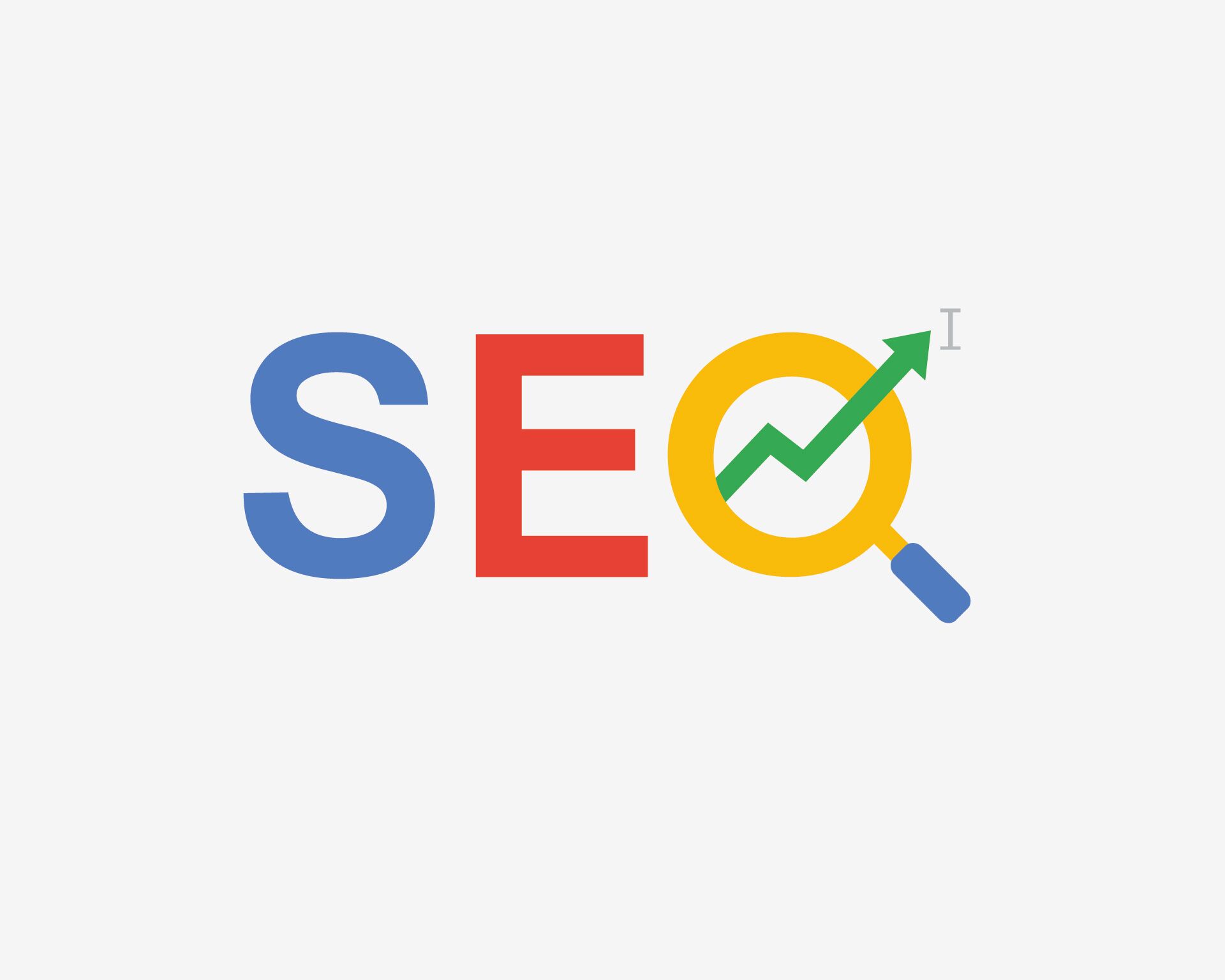 Symbolfoto: Farbiger SEO-Schriftzug visualisiert Infoboxbeitrag „SEO Website”