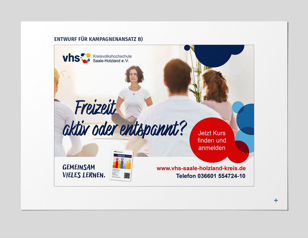 Mockup Werbekampagne