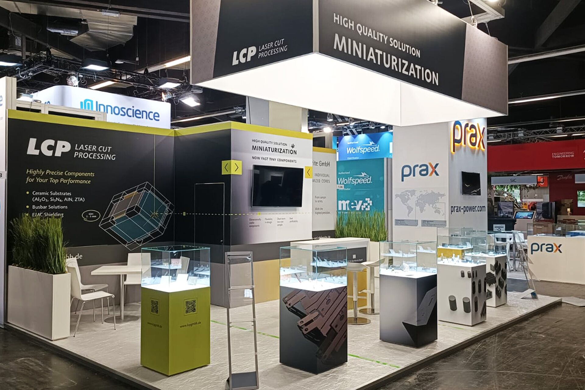 LCP Messestand-Design PCIM Expo