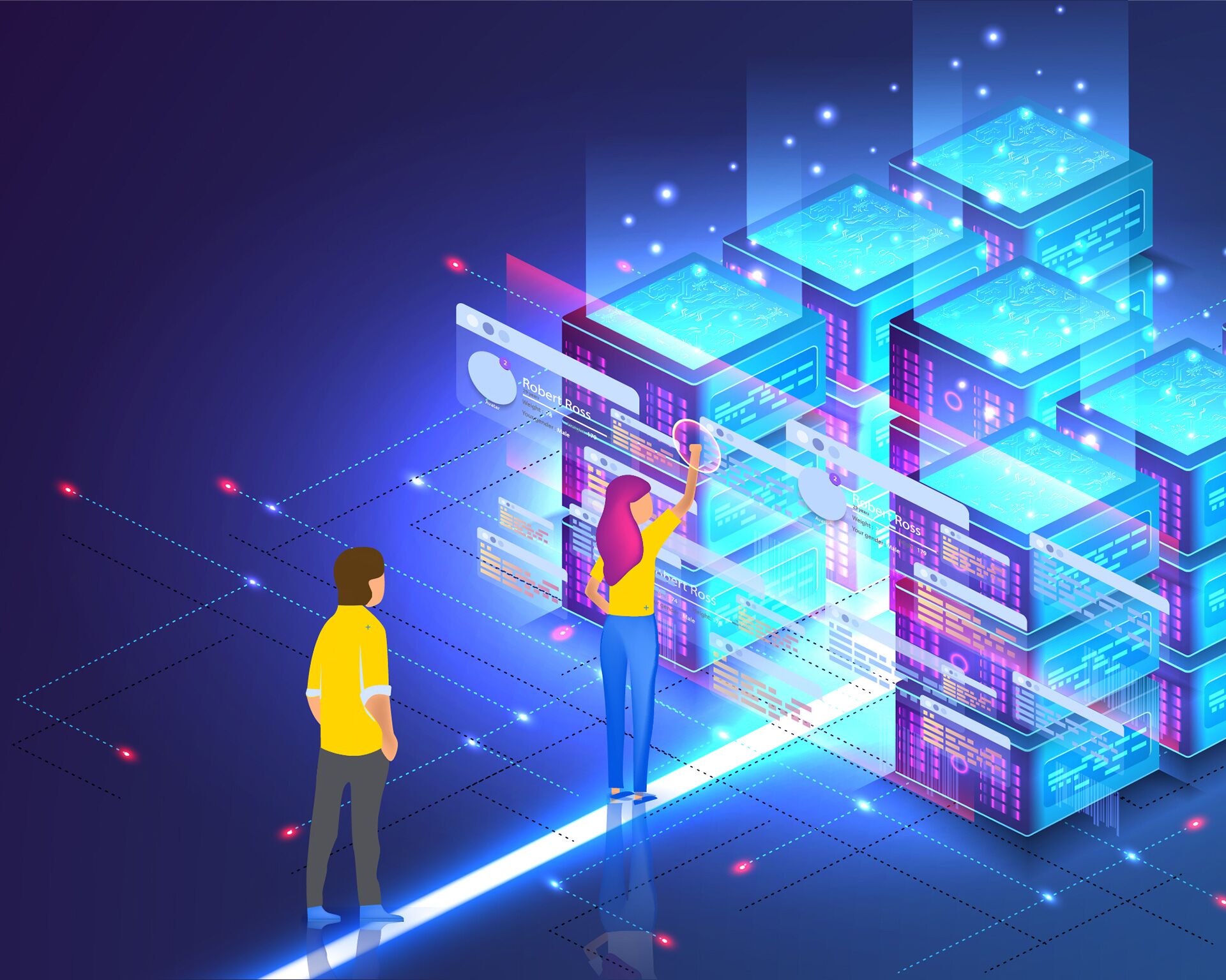 Symbolbild für Infoboxbeitrag „Webhosting”